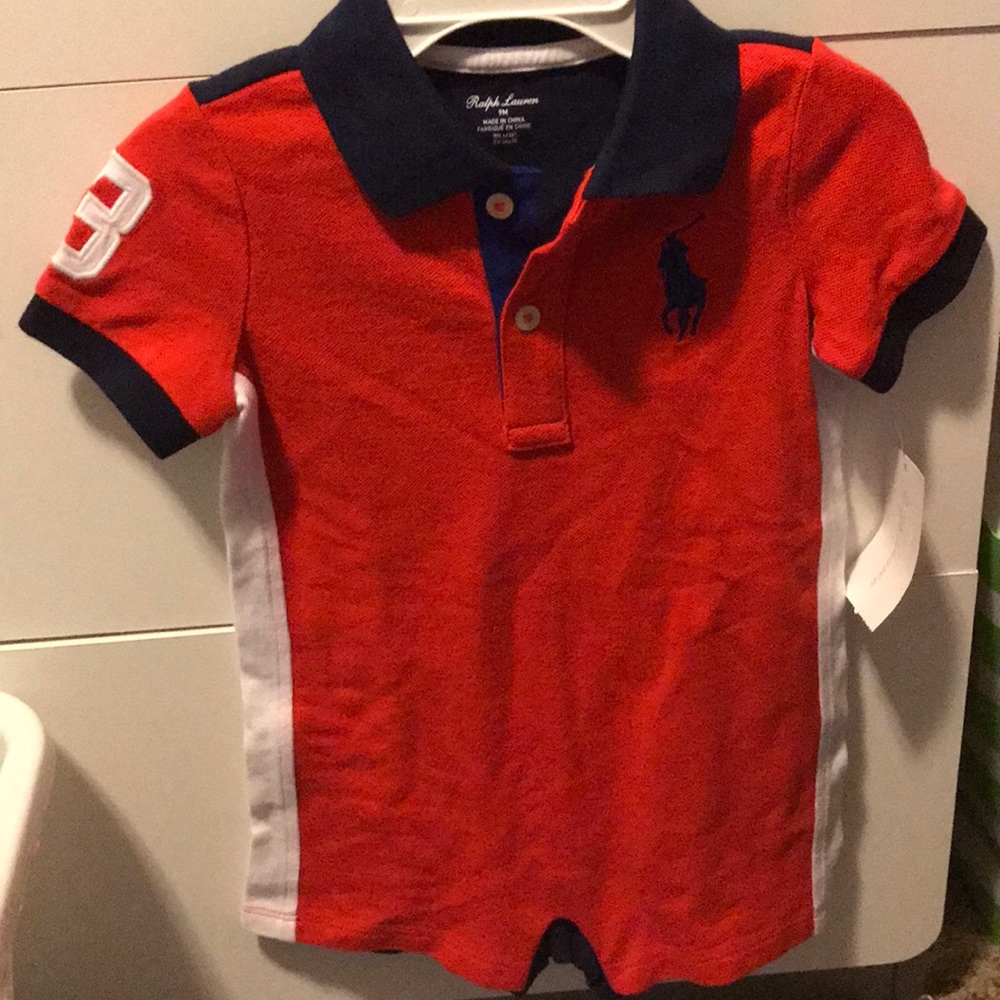 Infant boy’s romper